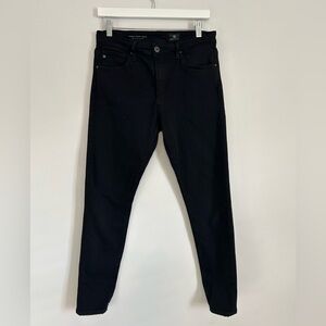 AG Adriano Goldschmied Jet Black Skinny Jeans